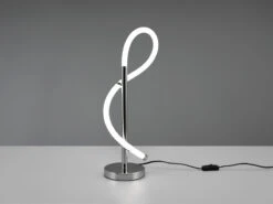 Reality Leuchten Große Tischleuchte ARGOS In Chrom LED Schlauch Weiß, Höhe 54cm 11 Reality Leuchten Große Tischleuchte ARGOS In Chrom LED Schlauch Weiß, Höhe 54cm -Licht Welt Geschaft grosse tischleuchte argos in chrom led schlauch we 4