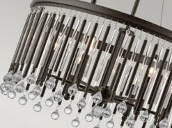 KICHLER Großer Kronleuchter PIPER 6-flammig Mit Filigranem Kristall Glas Braun, Ø 61,6cm 24 KICHLER Großer Kronleuchter PIPER 6-flammig Mit Filigranem Kristall Glas Braun, Ø 61,6cm -Licht Welt Geschaft grosser kronleuchter piper 6 flammig mit filigrane 11