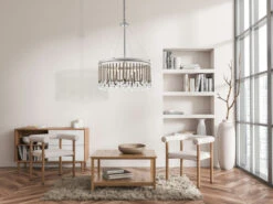 KICHLER Großer Kronleuchter PIPER 6-flammig Mit Filigranem Kristall Glas Chrom, Ø 61,6cm 16 KICHLER Großer Kronleuchter PIPER 6-flammig Mit Filigranem Kristall Glas Chrom, Ø 61,6cm -Licht Welt Geschaft grosser kronleuchter piper 6 flammig mit filigrane 17