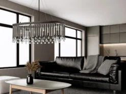 KICHLER Großer Kronleuchter PIPER 6flammig Mit Filigranem Kristall Glas Braun 92cm Breit 13 KICHLER Großer Kronleuchter PIPER 6flammig Mit Filigranem Kristall Glas Braun 92cm Breit -Licht Welt Geschaft grosser kronleuchter piper 6flammig mit filigranem 4