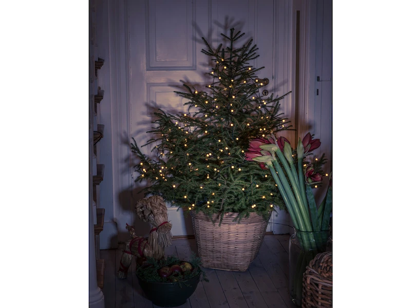 Konstsmide Hängende LED Christbaum Lichterkette 150 Bernsteinfarbene LED´s - "Baummantel" 5 Konstsmide Hängende LED Christbaum Lichterkette 150 Bernsteinfarbene LED´s - "Baummantel" – Bild 5