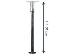 Konstsmide High Power LED Wegeleuchte MODE, Vandalismus Geschützt, 3000K, Galv. Stahl -Licht Welt Geschaft high power led wegeleuchte mode vandalismus geschu 2