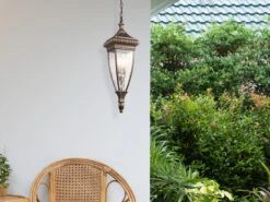 KICHLER Historische Außen Hängeleuchte VENETIAN RAIN, Bronze Ø18cm 10 KICHLER Historische Außen Hängeleuchte VENETIAN RAIN, Bronze Ø18cm -Licht Welt Geschaft historische aussen haengeleuchte venetian rain bro 3