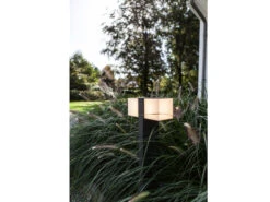 Lutec Hochwertige LED Pollerleuchte CUBA Aus ALU Mit 2 Lichtwürfel Dreh & Schwenkbar -Licht Welt Geschaft hochwertige led pollerleuchte cuba aus alu mit 2 l 4