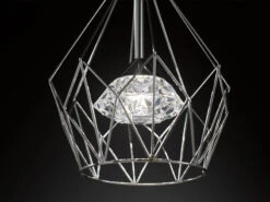 Wofi Industrial LED Pendelleuchte AMY Mit Gitter Lampenschirm, 1-flammig Silber 9 Wofi Industrial LED Pendelleuchte AMY Mit Gitter Lampenschirm, 1-flammig Silber -Licht Welt Geschaft industrial led pendelleuchte amy mit gitter lampen 3