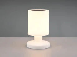 Reality Leuchten Kleine Akku Tischleuchte SILVA Weiß, Solar & USB Aufladbar,Höhe 20cm 12 Reality Leuchten Kleine Akku Tischleuchte SILVA Weiß, Solar & USB Aufladbar,Höhe 20cm -Licht Welt Geschaft kleine akku tischleuchte silva weiss solar usb auf 2