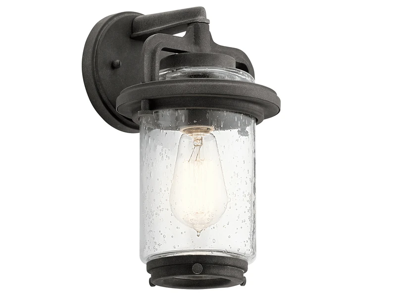 MeineWunschleuchte Kleine LED Außenwandleuchte Im Vintage Industrial Style, Höhe 29cm 2 MeineWunschleuchte Kleine LED Außenwandleuchte Im Vintage Industrial Style, Höhe 29cm – Bild 2