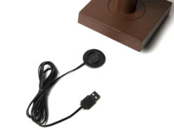 Konstsmide Kleine LED Outdoor Akku Tischleuchte MONACO Per USB Aufladbar, Rostoptik H: 19cm -Licht Welt Geschaft kleine led outdoor akku tischleuchte monaco per us 14