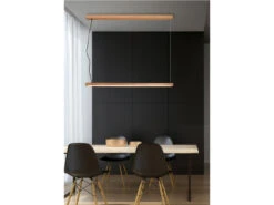 Trio Leuchten Kleine LED Stehlampe BELLARI Aus Holz Mit Touch Dimmer, Höhe 115cm -Licht Welt Geschaft kleine led stehlampe bellari aus holz mit touch di 7