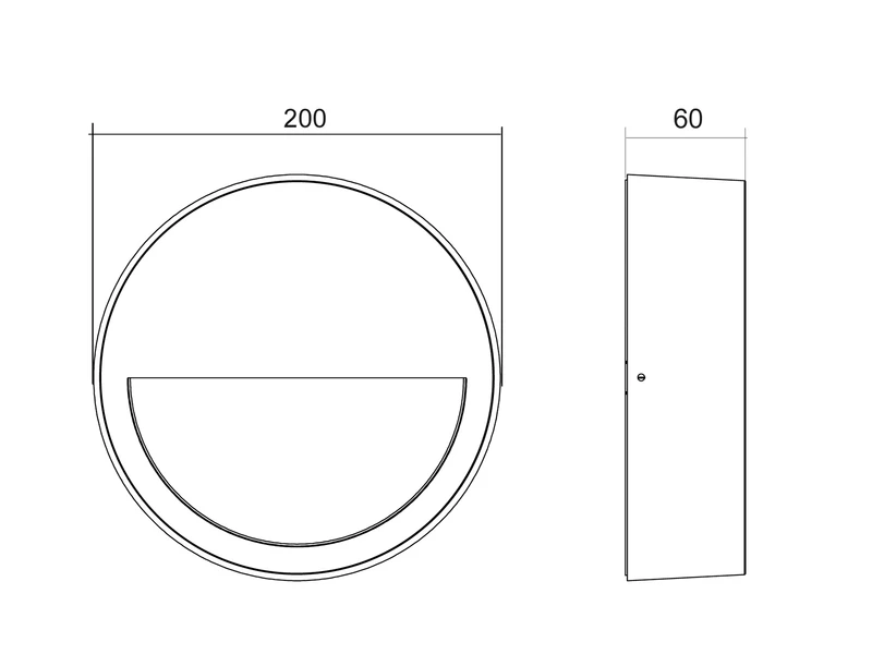 Trio Leuchten LED Außenwandleuchten Rund Flach 2er Set In Anthrazit Ø 20 Cm 6 Trio Leuchten LED Außenwandleuchten Rund Flach 2er Set In Anthrazit Ø 20 Cm – Bild 6