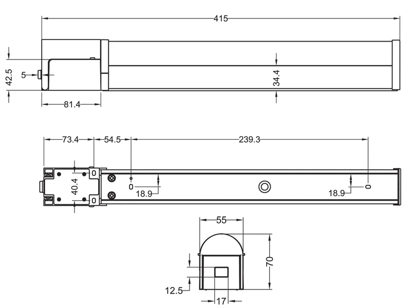 Trio Leuchten LED Bad Wandleuchte PIERA Mit Steckdose Schwarz 41,5cm -Spiegelleuchte 11 Trio Leuchten LED Bad Wandleuchte PIERA Mit Steckdose Schwarz 41,5cm -Spiegelleuchte – Bild 11