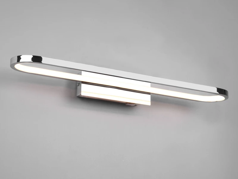 Trio Leuchten LED Badezimmer Wandleuchte GIANNI In Chrom, Breite 60cm - Spiegelleuchte 3 Trio Leuchten LED Badezimmer Wandleuchte GIANNI In Chrom, Breite 60cm - Spiegelleuchte – Bild 3