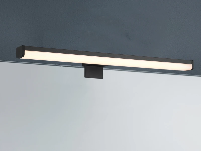 Trio Leuchten LED Badezimmer Wandleuchte LINO In Schwarz, Breite 40cm - Spiegelleuchte 6 Trio Leuchten LED Badezimmer Wandleuchte LINO In Schwarz, Breite 40cm - Spiegelleuchte – Bild 6