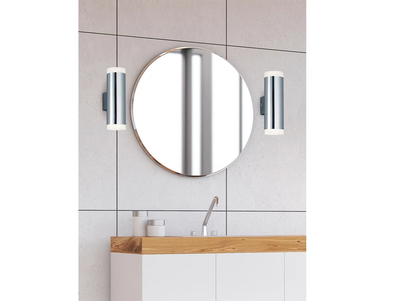 Trio Leuchten LED Badezimmer Wandleuchte RAY Up And Down In Chrom 16,6cm - Spiegelleuchte 7 Trio Leuchten LED Badezimmer Wandleuchte RAY Up And Down In Chrom 16,6cm - Spiegelleuchte – Bild 7