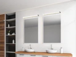 Trio Leuchten LED Badezimmer Wandleuchte ROCCO Chrom 60cm - Up-Down Spiegelleuchte 14 Trio Leuchten LED Badezimmer Wandleuchte ROCCO Chrom 60cm - Up-Down Spiegelleuchte -Licht Welt Geschaft led badezimmer wandleuchte rocco chrom 60cm up dow 4