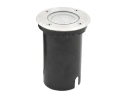 Konstsmide LED Bodeneinbaustrahler Mit 4 Farbscheiben, Ø 11 Cm, Edelstahl, IP67