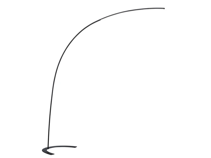 Trio Leuchten LED Bogenlampe SHANGHAI Dimmbar, 200cm Ausladung, Metall Schwarz 2 Trio Leuchten LED Bogenlampe SHANGHAI Dimmbar, 200cm Ausladung, Metall Schwarz – Bild 2