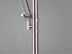 Trio Leuchten LED Deckenfluter BARRIE Mit Leselampe Verstellbar Silber 181cm -Licht Welt Geschaft led deckenfluter barrie mit leselampe verstellbar 1 19