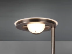 Trio Leuchten LED Deckenfluter BARRIE Mit Leselampe Verstellbar Altmessing 181cm -Licht Welt Geschaft led deckenfluter barrie mit leselampe verstellbar 1 3