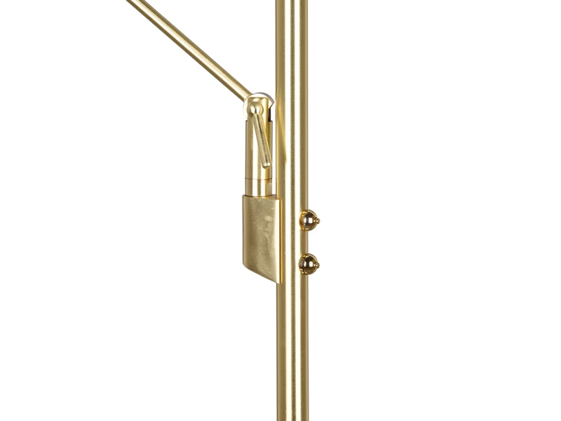 Trio Leuchten LED Deckenfluter BRANTFORD Messing Schwenkbar Mit Lesearm, Höhe 180cm 5 Trio Leuchten LED Deckenfluter BRANTFORD Messing Schwenkbar Mit Lesearm, Höhe 180cm – Bild 5