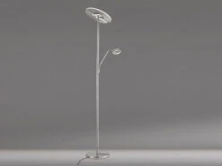 Fischer & Honsel LED Deckenfluter DENT Silber Mit Leselampe Dimmbar - Höhe 180cm 14 Fischer & Honsel LED Deckenfluter DENT Silber Mit Leselampe Dimmbar - Höhe 180cm -Licht Welt Geschaft led deckenfluter dent silber mit leselampe dimmbar 2