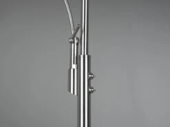 Trio Leuchten LED Deckenfluter GRANBY Silber Schwenkbar Mit Lesearm, Höhe 180cm -Licht Welt Geschaft led deckenfluter granby silber schwenkbar mit lese 4