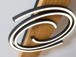 ECO-LIGHT LED Deckenleuchte RIFIA Licht-Schnecke Schwarz, Holzbrett 50x12cm 13 ECO-LIGHT LED Deckenleuchte RIFIA Licht-Schnecke Schwarz, Holzbrett 50x12cm -Licht Welt Geschaft led deckenleuchte rifia licht schnecke schwarz hol 3