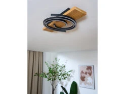 ECO-LIGHT LED Deckenleuchte RIFIA Licht-Schnecke Schwarz, Holzbrett 50x12cm 17 ECO-LIGHT LED Deckenleuchte RIFIA Licht-Schnecke Schwarz, Holzbrett 50x12cm -Licht Welt Geschaft led deckenleuchte rifia licht schnecke schwarz hol 7