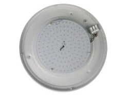 Niermann LED-Deckenleuchte Rund, Glas Alabaster, Dekorring Nickel Matt, Ø 35cm -Licht Welt Geschaft led deckenleuchte rund glas alabaster dekorring ni 2