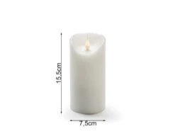 Konstsmide LED Echtwachskerze Mit Flamme & Timer, Ø 7,5cm, Höhe 15,5cm, Batteriebetrieb 12 Konstsmide LED Echtwachskerze Mit Flamme & Timer, Ø 7,5cm, Höhe 15,5cm, Batteriebetrieb -Licht Welt Geschaft led echtwachskerze mit flamme timer 75cm hoehe 155 4