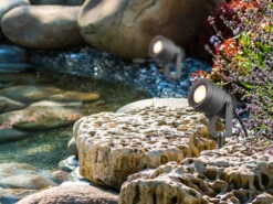 MeineWunschleuchte LED Gartenstrahler 2er SET Schwenkbar Mit Erdspieß & 5m Anschlußkabel -Licht Welt Geschaft led gartenstrahler 2er set schwenkbar mit erdspies 7