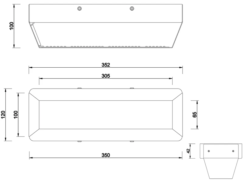Trio Leuchten LED Holz Wandlampe ARINO Up And Down Mit Stufen Dimmer - Schwarz 35cm 6 Trio Leuchten LED Holz Wandlampe ARINO Up And Down Mit Stufen Dimmer - Schwarz 35cm – Bild 6
