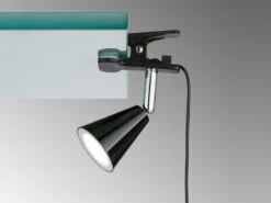 FHL Easy LED Klemmleuchte ZIRBEL Schwarz - Flexibler Klemmspot & Leselampe