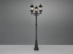 MeineWunschleuchte LED Mastleuchte 3-flammige Laterne Aluminium Schwarz, Höhe 240cm 8 MeineWunschleuchte LED Mastleuchte 3-flammige Laterne Aluminium Schwarz, Höhe 240cm -Licht Welt Geschaft led mastleuchte 3 flammige laterne aluminium schwa 8