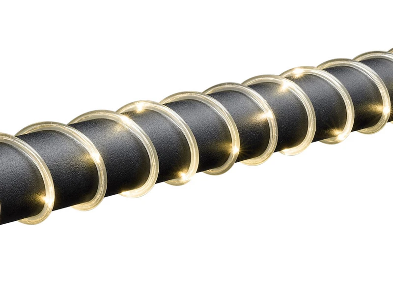 Konstsmide LED Mini Lichterschlauch, Lichtsensor & 6/9h Timer, Batteriebetrieb, IP44, 5m 2 Konstsmide LED Mini Lichterschlauch, Lichtsensor & 6/9h Timer, Batteriebetrieb, IP44, 5m – Bild 2