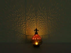 Globo LED Outdoor Solar Tischleuchte Mit Glasschirm In Orange Gelb, Höhe 25cm -Licht Welt Geschaft led outdoor solar tischleuchte mit glasschirm in o 4