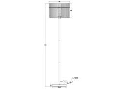 MeineWunschleuchte LED Retro Stehleuchte Mit Transparenten Echtglas Stäben, Höhe 152cm 21 MeineWunschleuchte LED Retro Stehleuchte Mit Transparenten Echtglas Stäben, Höhe 152cm -Licht Welt Geschaft led retro stehleuchte mit transparenten echtglas s 10