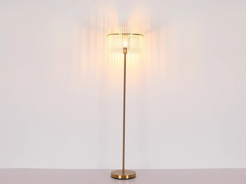 MeineWunschleuchte LED Retro Stehleuchte Mit Transparenten Echtglas Stäben, Höhe 152cm 8 MeineWunschleuchte LED Retro Stehleuchte Mit Transparenten Echtglas Stäben, Höhe 152cm – Bild 8