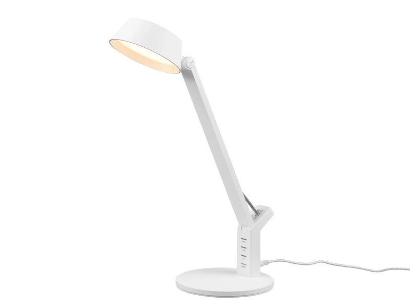 Trio Leuchten LED Schreibtischleuchte AVA Dimmbar, Mit USB Ladefunktion & Tageslicht, 40cm 2 Trio Leuchten LED Schreibtischleuchte AVA Dimmbar, Mit USB Ladefunktion & Tageslicht, 40cm – Bild 2