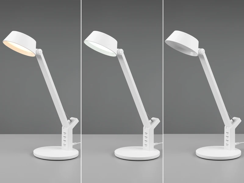 Trio Leuchten LED Schreibtischleuchte AVA Dimmbar, Mit USB Ladefunktion & Tageslicht, 40cm 4 Trio Leuchten LED Schreibtischleuchte AVA Dimmbar, Mit USB Ladefunktion & Tageslicht, 40cm – Bild 4