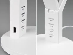 Trio Leuchten LED Schreibtischleuchte AVA Dimmbar, Mit USB Ladefunktion & Tageslicht, 40cm 16 Trio Leuchten LED Schreibtischleuchte AVA Dimmbar, Mit USB Ladefunktion & Tageslicht, 40cm -Licht Welt Geschaft led schreibtischleuchte ava dimmbar mit usb ladefu 5