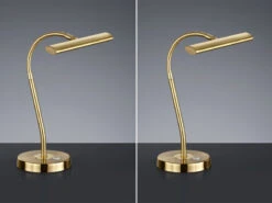 MeineWunschleuchte LED Schreibtischleuchte In Messing Matt, 2er SET Mit 4-Stufen Dimmer 9 MeineWunschleuchte LED Schreibtischleuchte In Messing Matt, 2er SET Mit 4-Stufen Dimmer -Licht Welt Geschaft led schreibtischleuchte in messing matt 2er set mi 2