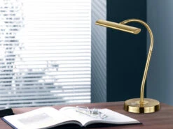 MeineWunschleuchte LED Schreibtischleuchte In Messing Matt, 2er SET Mit 4-Stufen Dimmer 11 MeineWunschleuchte LED Schreibtischleuchte In Messing Matt, 2er SET Mit 4-Stufen Dimmer -Licht Welt Geschaft led schreibtischleuchte in messing matt 2er set mi 4