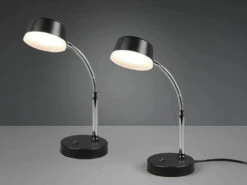 MeineWunschleuchte LED Schreibtischleuchten 2er SET Flexibel, Kunststoff Schwarz, 34cm Hoch 11 MeineWunschleuchte LED Schreibtischleuchten 2er SET Flexibel, Kunststoff Schwarz, 34cm Hoch -Licht Welt Geschaft led schreibtischleuchten 2er set flexibel kunststo 24
