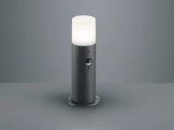 MeineWunschleuchte LED Sockelleuchte Mit Bewegungsmelder Anthrazit Höhe 30cm IP44 Wegeleuchten -Licht Welt Geschaft led sockelleuchte mit bewegungsmelder anthrazit ho 2