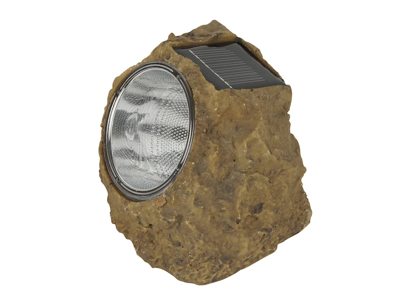 Ranex LED Solar-Leuchte "Stein" Aus Polyresin Mit 3 LEDs, IP44 3 Ranex LED Solar-Leuchte "Stein" Aus Polyresin Mit 3 LEDs, IP44 – Bild 3