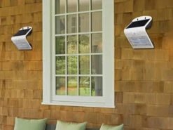 REV LED Solar Wandleuchte 2er SET Außenleuchte Fassadenbeleuchtung Weiß 14,5x9,6cm 16 REV LED Solar Wandleuchte 2er SET Außenleuchte Fassadenbeleuchtung Weiß 14,5x9,6cm -Licht Welt Geschaft led solar wandleuchte 2er set aussenleuchte fassad 4