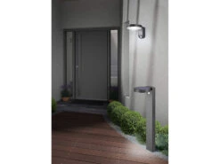 MeineWunschleuchte LED Solar Wegeleuchte 2er Set Außenleuchten Mit Bewegungsmelder In Anthrazit -Licht Welt Geschaft led solar wegeleuchte 2er set aussenleuchten mit b 5