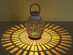 Globo LED Solarlaterne, Bambus Korblampe, Hängend Oder Stehend, Höhe 37,5cm 12 Globo LED Solarlaterne, Bambus Korblampe, Hängend Oder Stehend, Höhe 37,5cm -Licht Welt Geschaft led solarlaterne bambus korblampe haengend oder st 3