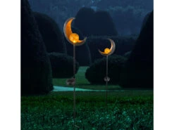 Globo LED Solarleuchte Design Mond, Metall Bronzefarben Mit Glaskugel, Erdspießleuchte 21 Globo LED Solarleuchte Design Mond, Metall Bronzefarben Mit Glaskugel, Erdspießleuchte -Licht Welt Geschaft led solarleuchte design mond metall bronzefarben m 8